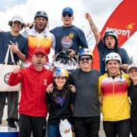 Red Bull Rodando encendió Bogotá: Dhers, las Villegas, Rincón y Caicedo llevaron el freestyle al límite
