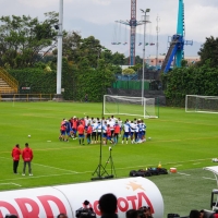 La Selección Colombia entrena en una de las mejores canchas del país