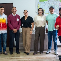 Mesa de trabajo con las ligas deportivas