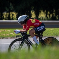 Ciclista del Equipo Bogotá