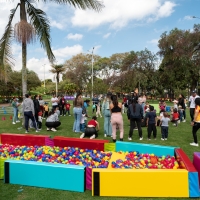 Evento familiar en festival de verano