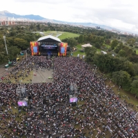Concierto en el parque Simón Bolívar