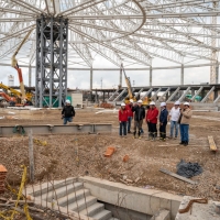 Avanza la Casa del Deporte en el suroccidente de Bogotá: velódromo de Gibraltar llega al 65 % y CEFE de Alto Rendimiento, al 75 %