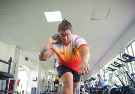 Preparación física en gimnasio