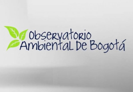 letrero Observatorio Ambiental de Bogotá