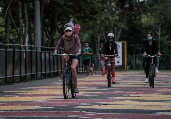 ciclistas de bogotá
