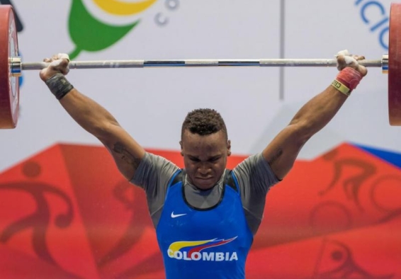 deportista de pesas