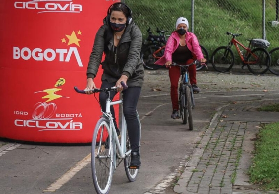 ciclistas de bogotá