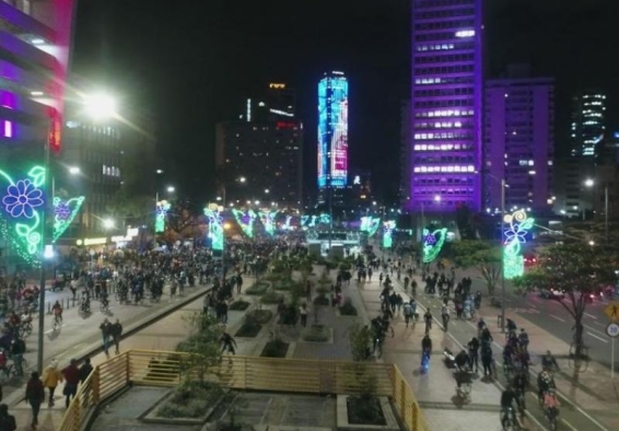 ciclovia nocturna
