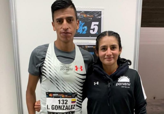  Angie Orjuela e Iván González deportistas