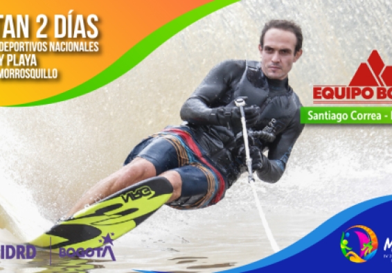 santiago correa esquiando