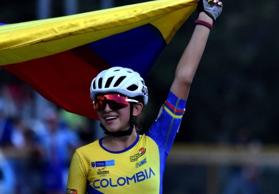 deportista celebrando