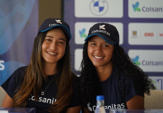 Antonia Samudio (izq.) y Kelly Vargas