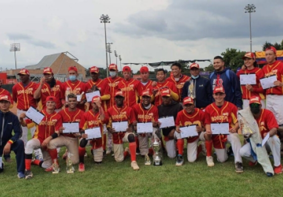 equipo de béisbol formado
