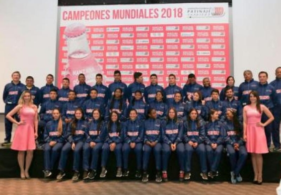 Grupo de deportistas 