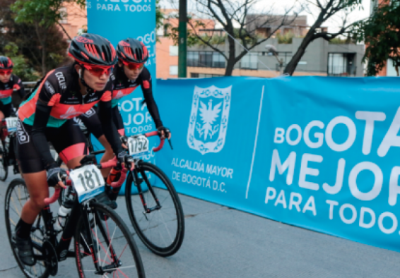 Ciclistas en travesía