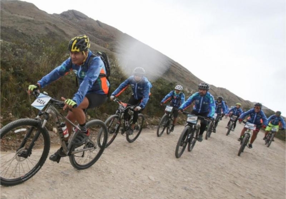 ciclistas de bogotá