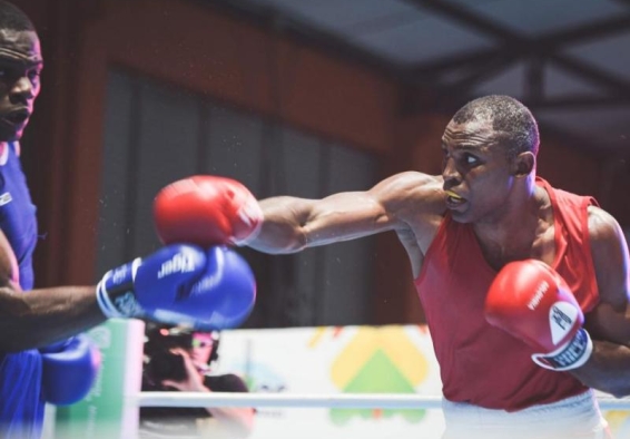 deportista de boxeo