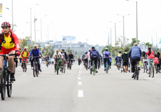 ciclistas de bogotá
