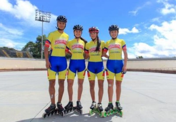 Deportistas de patinaje