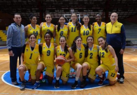 Equipo femenino de baloncesto