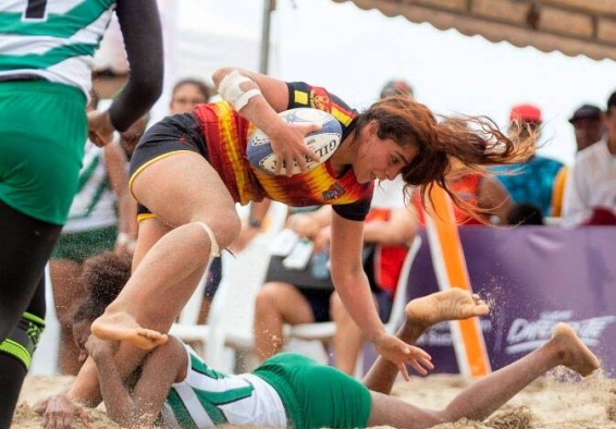 Laura Valentina Álvarez en competencia