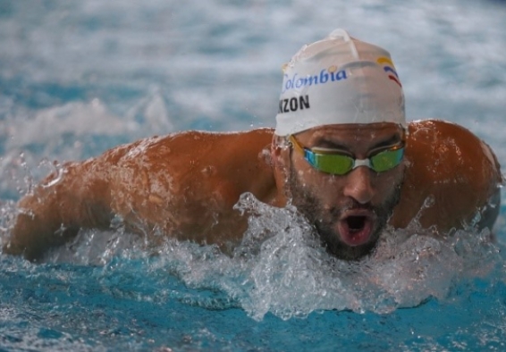 Ómar Pinzón ganó cinco medallas de oro en los Juegos Bolivarianos. Foto: IDRD/Andrés ROT.