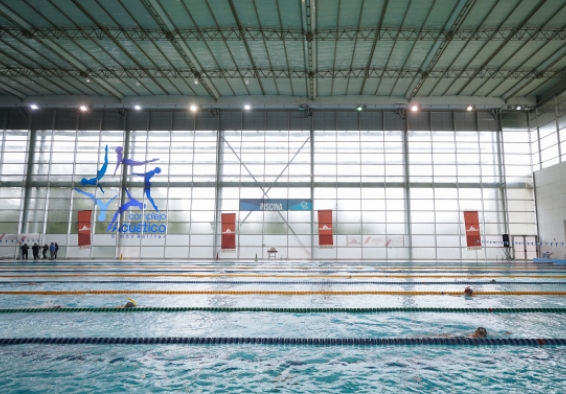 Piscina del complejo acuático