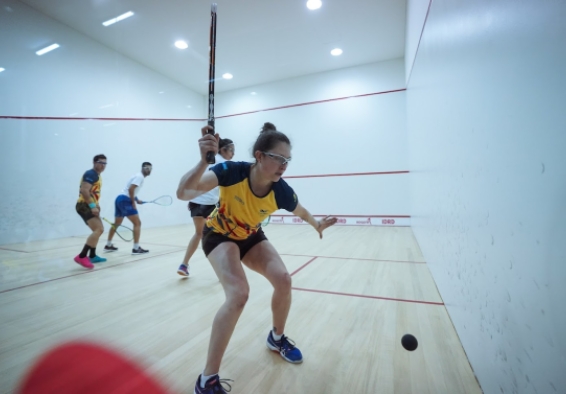 Laura Tovar ganó el JK Windsor Open de Squash en Canadá y será Top-100 del Mundo. Foto IDRD/Andrés ROT.