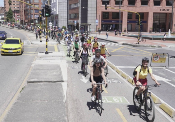 Ciclopaseo en Ciclovía