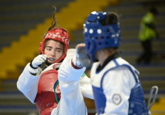 El taekwondo en los I Juegos Distritales de la Juventud.