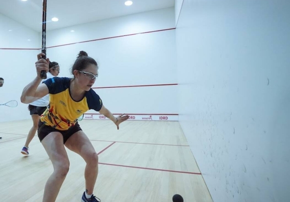 Laura Tovar en competencia
