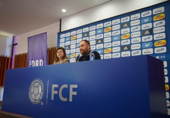 Rueda de prensa Federación colombiana de fútbol