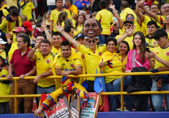 Espectadores en el estadio El Campín