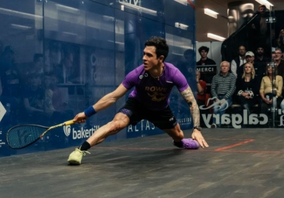 Miguel Ángel Rodríguez, fue semifinalista en el Canadianm Open de squash. Foto PSA.