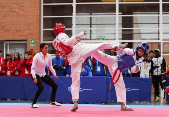 El Taekwondo le dio 5 medallas de Bogotá en los Intercolegiados. Foto IDRD.