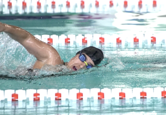 Como pez en el agua. Sara Vargas, la máxima medallista de los Juegos Parapanamericanos Juveniles. Foto IDRD.