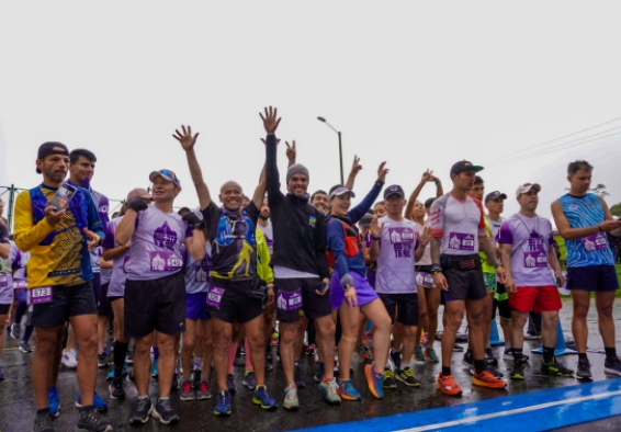 Participante en Bogotá Trail