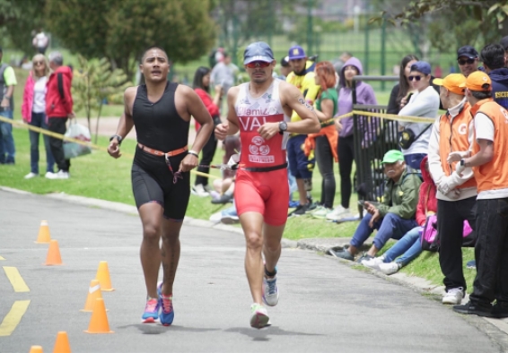 Carrera atlética en el Triatlón
