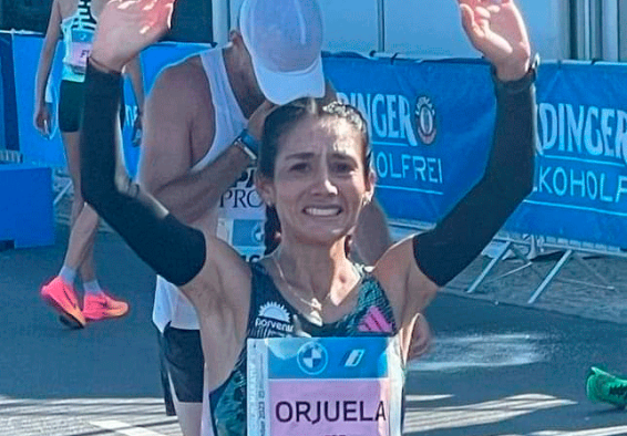 Angie Orjuela, tercera atleta del Equipo Bogotá clasificada a los Juegos Olímpicos. Foto prensa carrera.