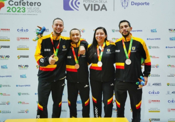 Debut con cuatro oros para Bogotá en Esgrima