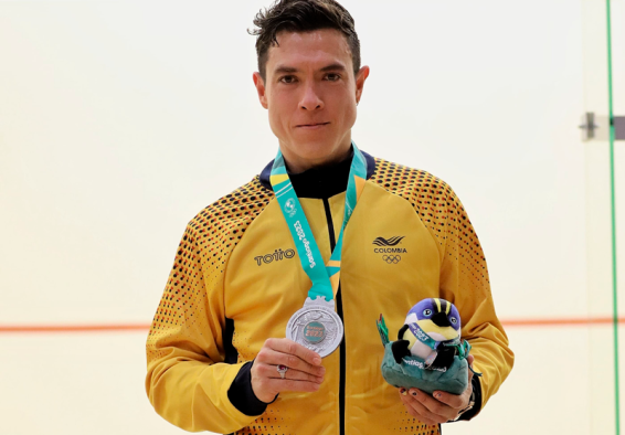 Miguel Ángel Rodríguez llegó a 5 Juegos Panamericanos consecutivos subiendo al podio. Foto cortesía COC.