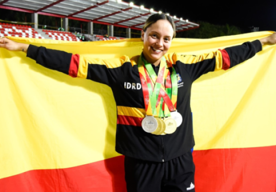 Paula reconoce el esfuerzo de cientos de deportistas que la antecedieron para llegar a ser “la cara de la medalla mil”.