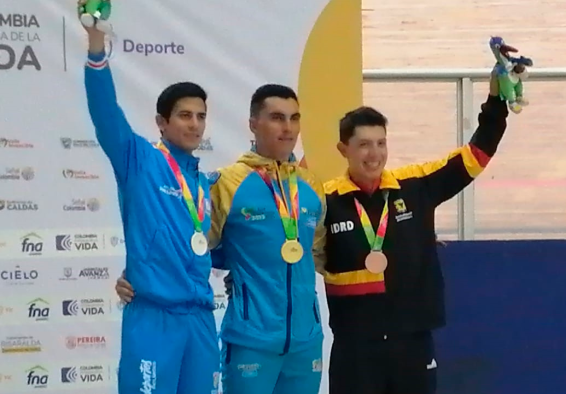 Restrepo de Caldas (oro) y Soto de Atlántico (plata), completaron el podio de la prueba por puntos.