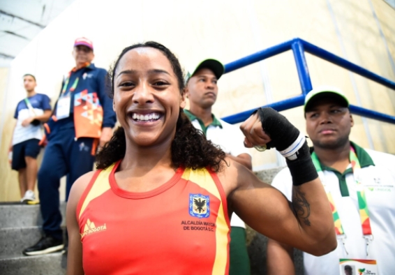 Valeria Arboleda, clasificada a los Olímpicos de París, se queda con la medalla de oro en peso pluma de los Juegos Nacionales. 
