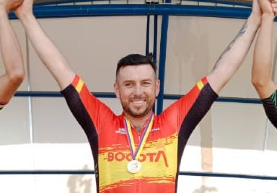 Eulises León fue el único oro bogotano en paracycling. Foto cortesía Mundo Ciclístico.