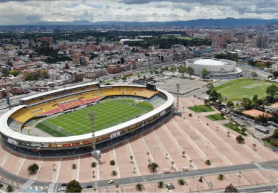 Estadio El Campín, sede de la Copa Mundial Femenina Sub-20 de la FIFA. Foto IDRD.