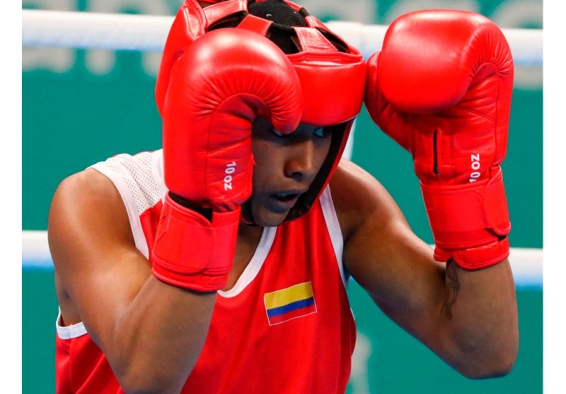 Valeria Arboleda estará en boxeo en París 2024. Foto cortesía COC. 