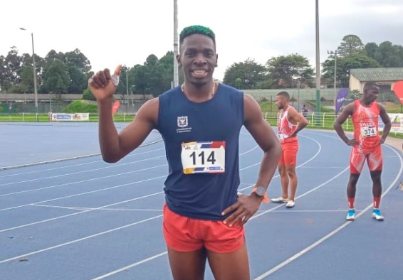 Carlos Palacios compite en el Mundial de Relevos en Bahamas. Foto IDRD.