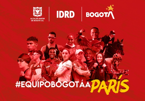 Logo Equipo Bogotá rumbo a París